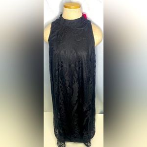 NWT Xhilaration Lace Black Dress Size Large